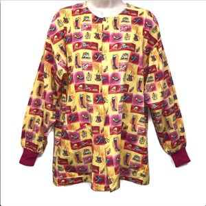 Fashion Shoes Purse Scrub Shirt Jacket Nurse Large